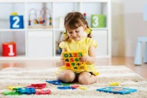 Children Playing with Mind and Intelligence Games